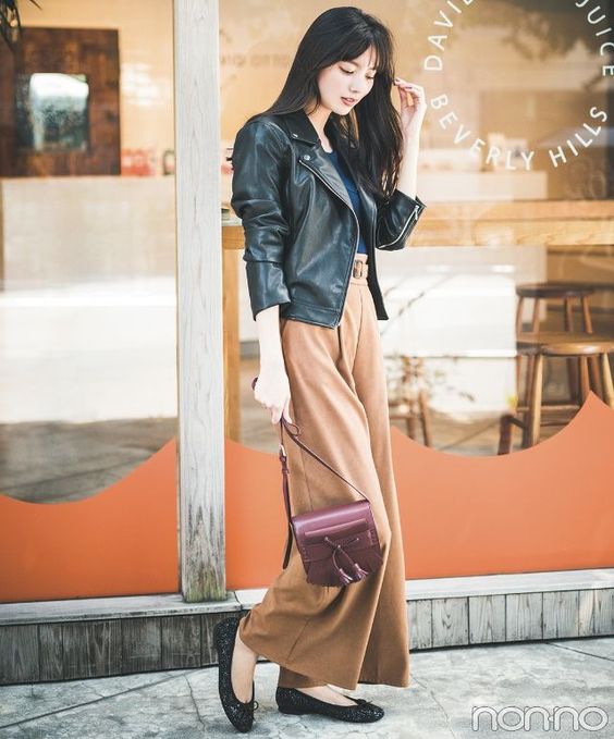 寬褲穿搭　鞋子